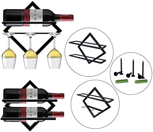Wine Rack Wall Mount Red Wine Bottle Holder