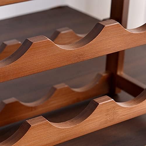Aeumruch Freestanding 3 Tier Wine Rack for 12 Bottles