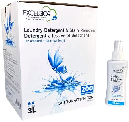 Excelsior - 3 Liter Unscented Laundry Detergent