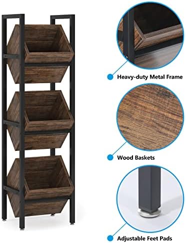 Tribesigns 3 Tier Freestanding Wine Rack