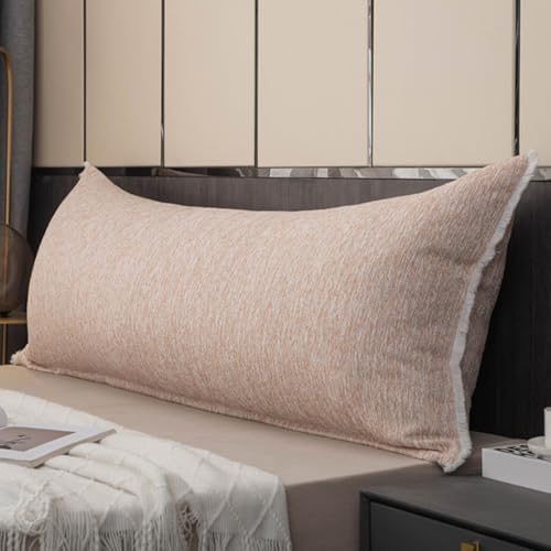 ZZYK Long Headboard Pillow Bed Support Cushion for Reading and Rest