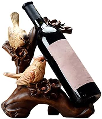 JUSHZ Resin Wine Rack for Home Decor