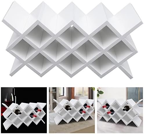 CeRaBuRET Ten-Cell Wall-Mounted Wine Rack