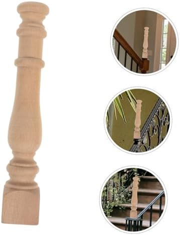 Ciieeo Solid Wood Wine Cabinet with Roman Column Spindles 1