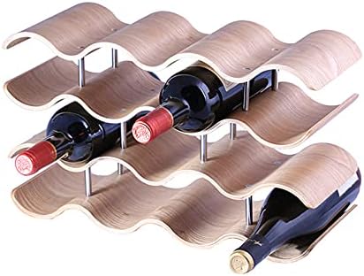 Stackable Wine Rack with 3 Layers for 12 Bottles