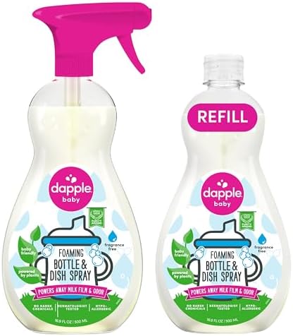 Dapple Baby Foaming Dish Soap 169 Fl Oz Pack of 2