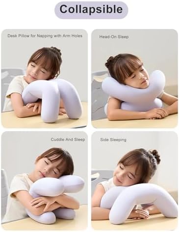 WAHHWF Face Down Massage Pillow with Memory Foam and Removable Cover