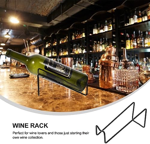Homoyoyo 2pcs Metal Wine Rack for Kitchen and Home Use
