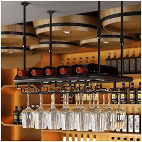ALDEPO Adjustable Wine Rack Ceiling Bar for Horizontal Storage