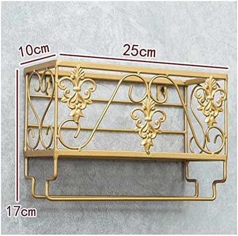 ALDEPO Wall Mounted Rustic Wine Rack with 2 Glass Holders