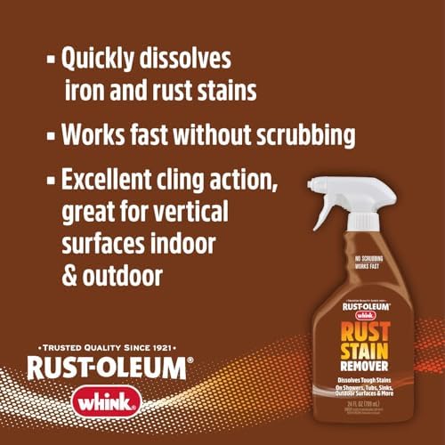 Rust-Oleum Whink Rust Stain Remover 24 oz 4 Pack