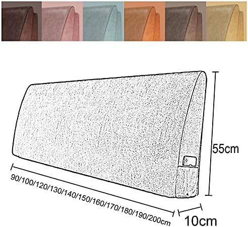 CHIAPERINI Liangjun Headboard Cushion - Light Blue 120x55x10cm