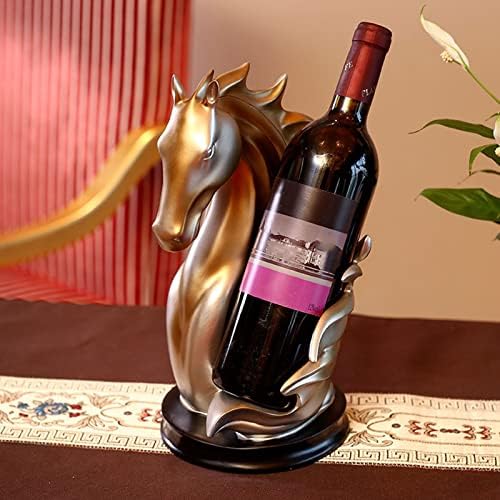 JUSHZ Blue Freestanding Wine Rack Holder