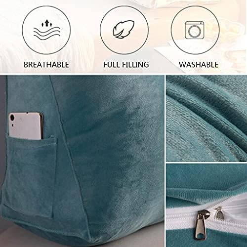 ZZYK Triangular Reading Pillow with Washable Cover