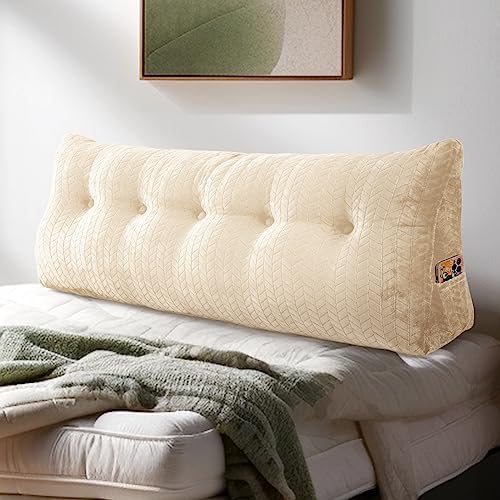 TerriTrophy Triangular Wedge Headboard Pillow