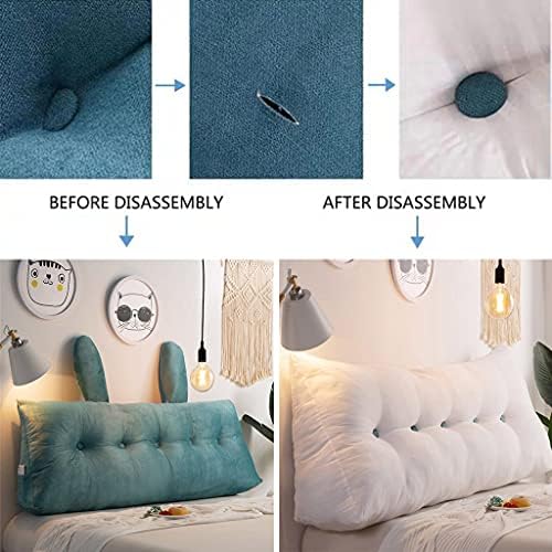 ZZYK Triangular Reading Pillow with Washable Cover