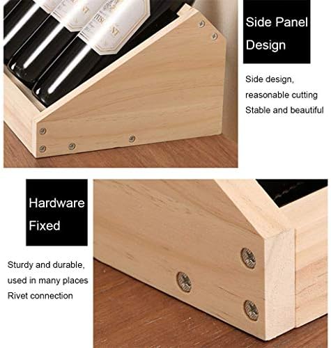 Elegant Wooden Wine Rack for Home Decor and Bar