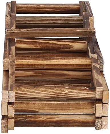 JUOPZKENN Foldable Wooden Wine Rack Cabinet