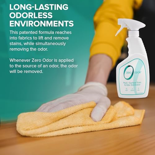 Zero Odor Multi-Surface Stain Remover Odor Eliminator 16oz 1