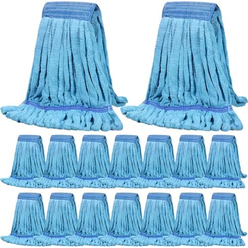 Lallisa 16 Pcs Microfiber Mop Head Refill 1