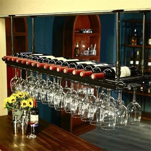 200x30cm Freestanding Wine Rack with Adjustable Height