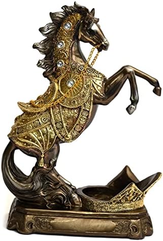 Dalax Horse Wine Bottle Holder Tabletop Decor