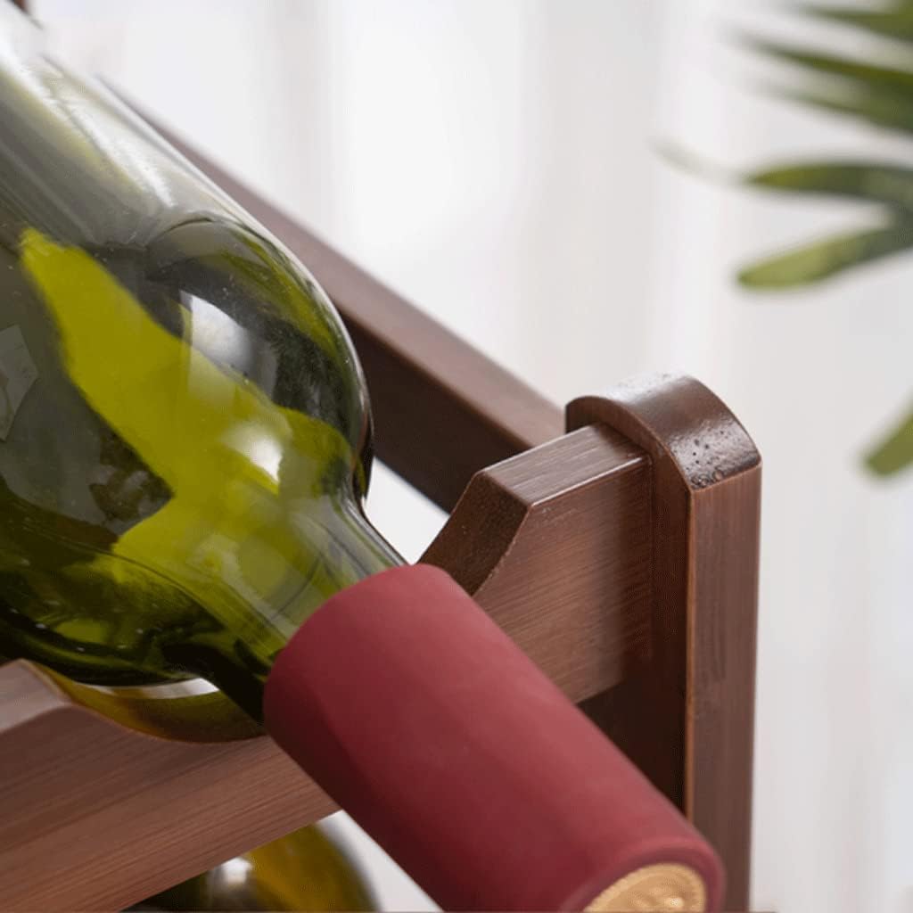 Habiba Premium Bamboo Wine Rack with Hardware