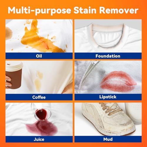 MIUMONE Stain Remover Wet Wipes 20 Count Travel Size 1