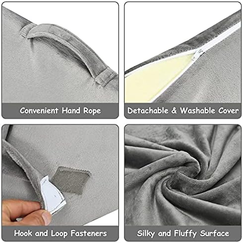 Giantex 12-in-1 Bed Wedge Pillow with Adjustable Back Support