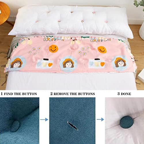 ZZYK Soft Velvet Reading Pillow with Removable Cover
