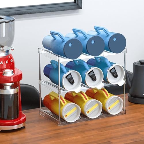 IEEK 3 Tier Wine and Water Bottle Holder