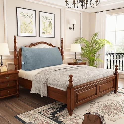 BNCKTRD Headboard Pillow Queen XXL for Back Support