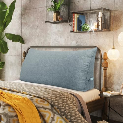 BNCKTRD Headboard Pillow Queen XXL for Back Support
