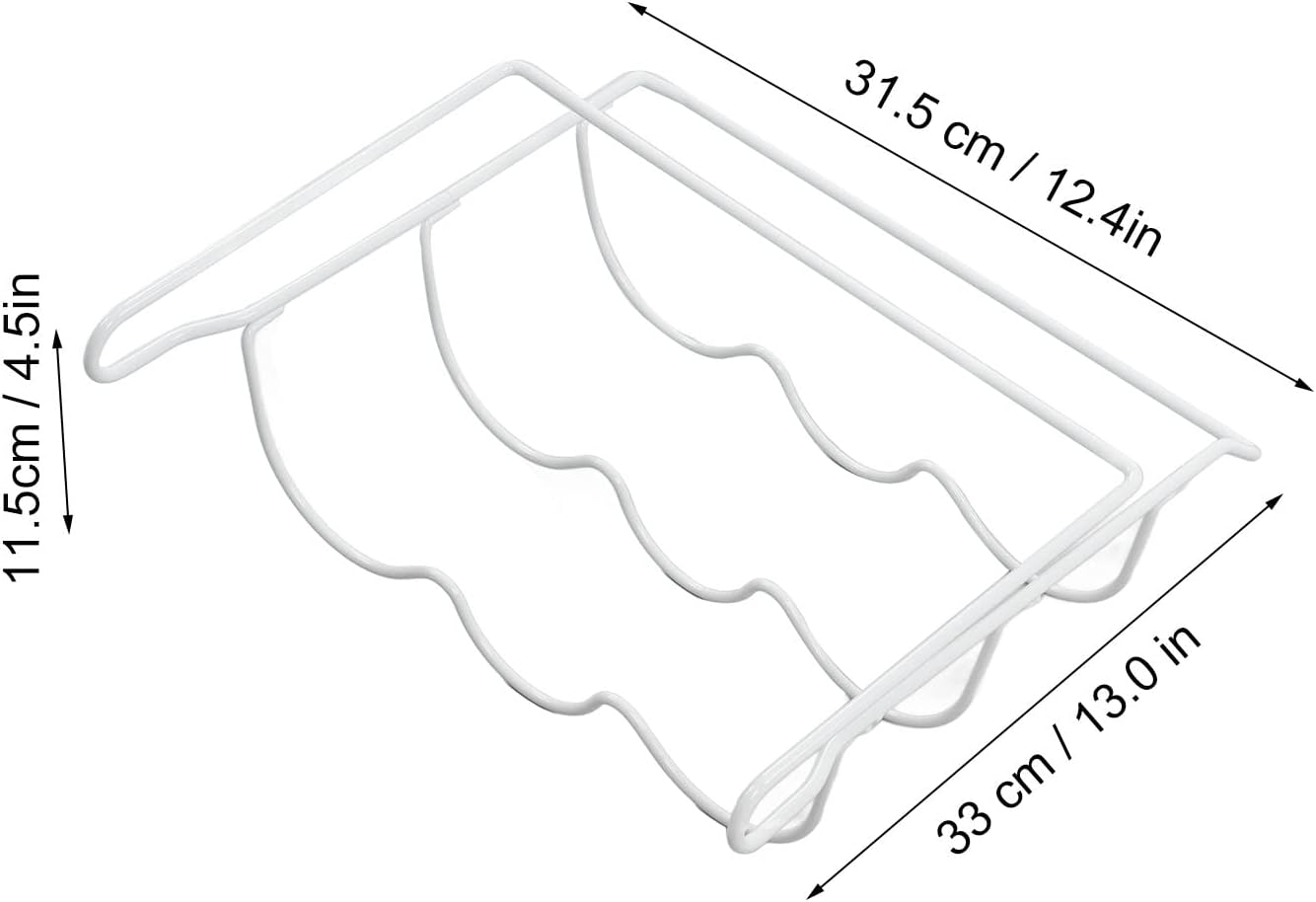 HERCHR Fridge Wine Rack Universal Metal Holder