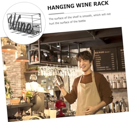 IMIKEYA Wall-Mounted Wine Rack for Home Bar Restaurant 1