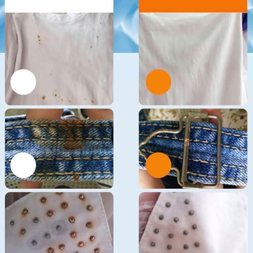 2-Pack Fabric Rust Remover for Clothes Carpets Upholstery