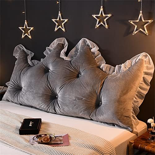 ZZYK Large Back Cushion with Removable Cover Grey 70
