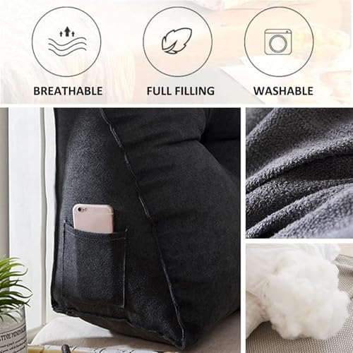 DLLDLGG Bed Wedge Pillow - Comfortable Adjustable Multi-Size