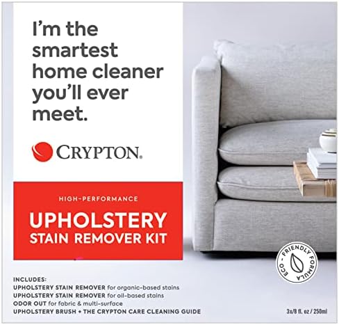 Crypton Upholstery Stain Remover Kit with Odor Out Deodorizer 1