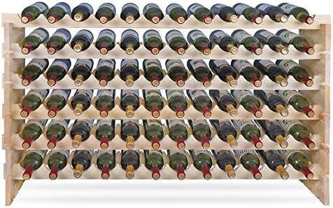 Smartxchoices 72 Bottle Modular Wine Rack