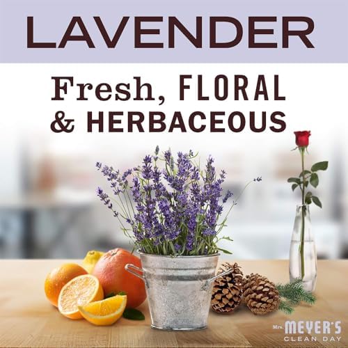 Mrs Meyers Lavender Laundry Detergent 64 OZ Pack of 6