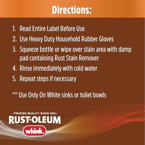 Rust-Oleum Whink Rust Stain Remover 24 oz 4 Pack