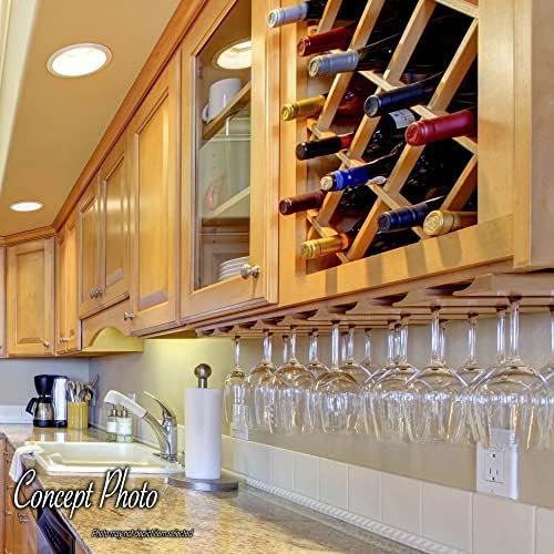 American Pro Dcor 14-Bottle Wine Rack Lattice Panel 1