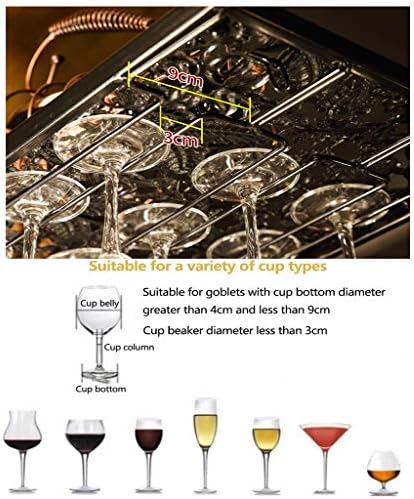 ZJDYDY Wall-Mounted Wine Glass Holder 1