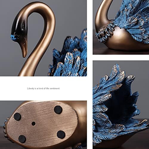 JUSHZ Modern Blue Wine Rack Resin Holder