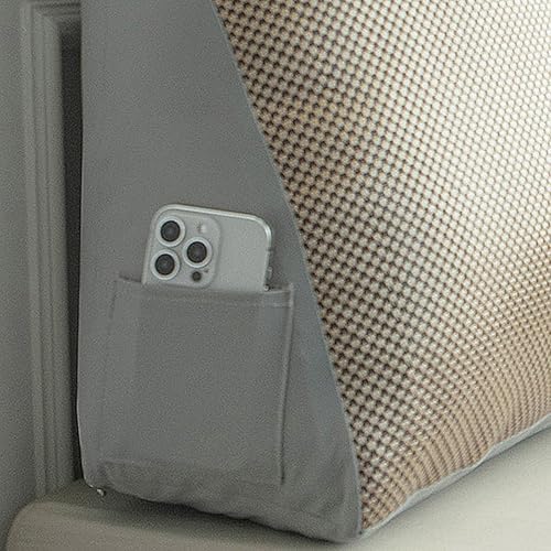 Cool Triangular Headboard Pillow for Bed and Sofa