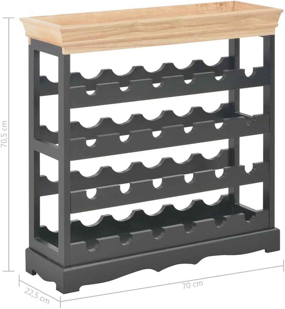 QZZCED Wine Cabinet 276x89x278 MDF