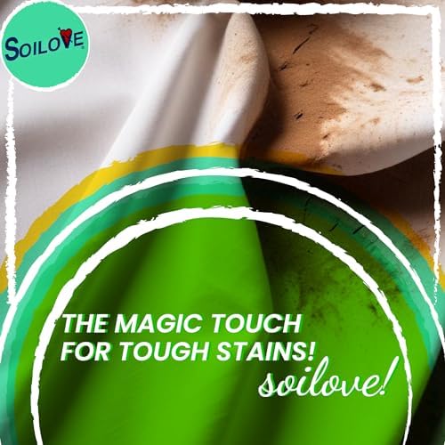 Soilove Laundry Stain Remover Liquid 6 Bottles 16oz