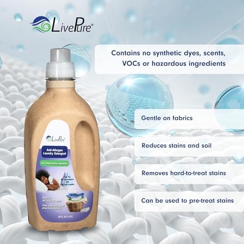 LivePure Anti-Allergen 50 OZ Liquid Detergent
