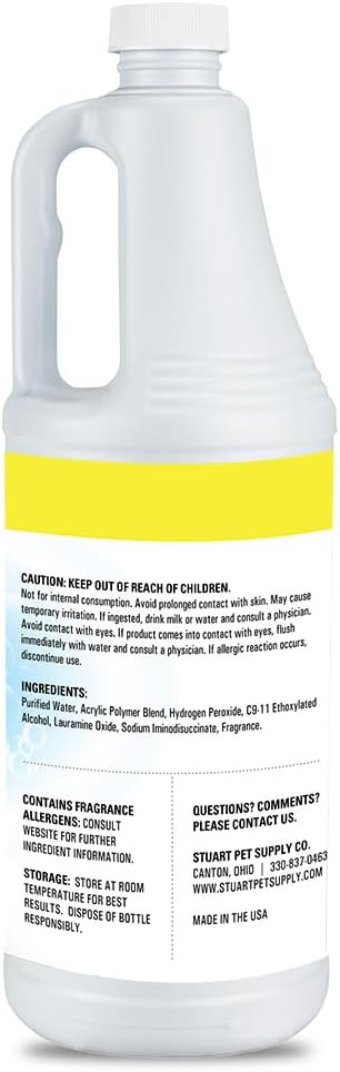 Stuart Pet Supply Co Oxy Carpet Cleaner 32oz 1